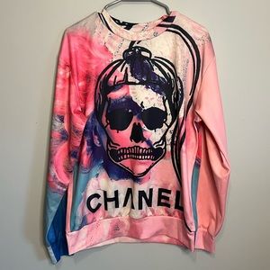 Chanel Skull Crewneck